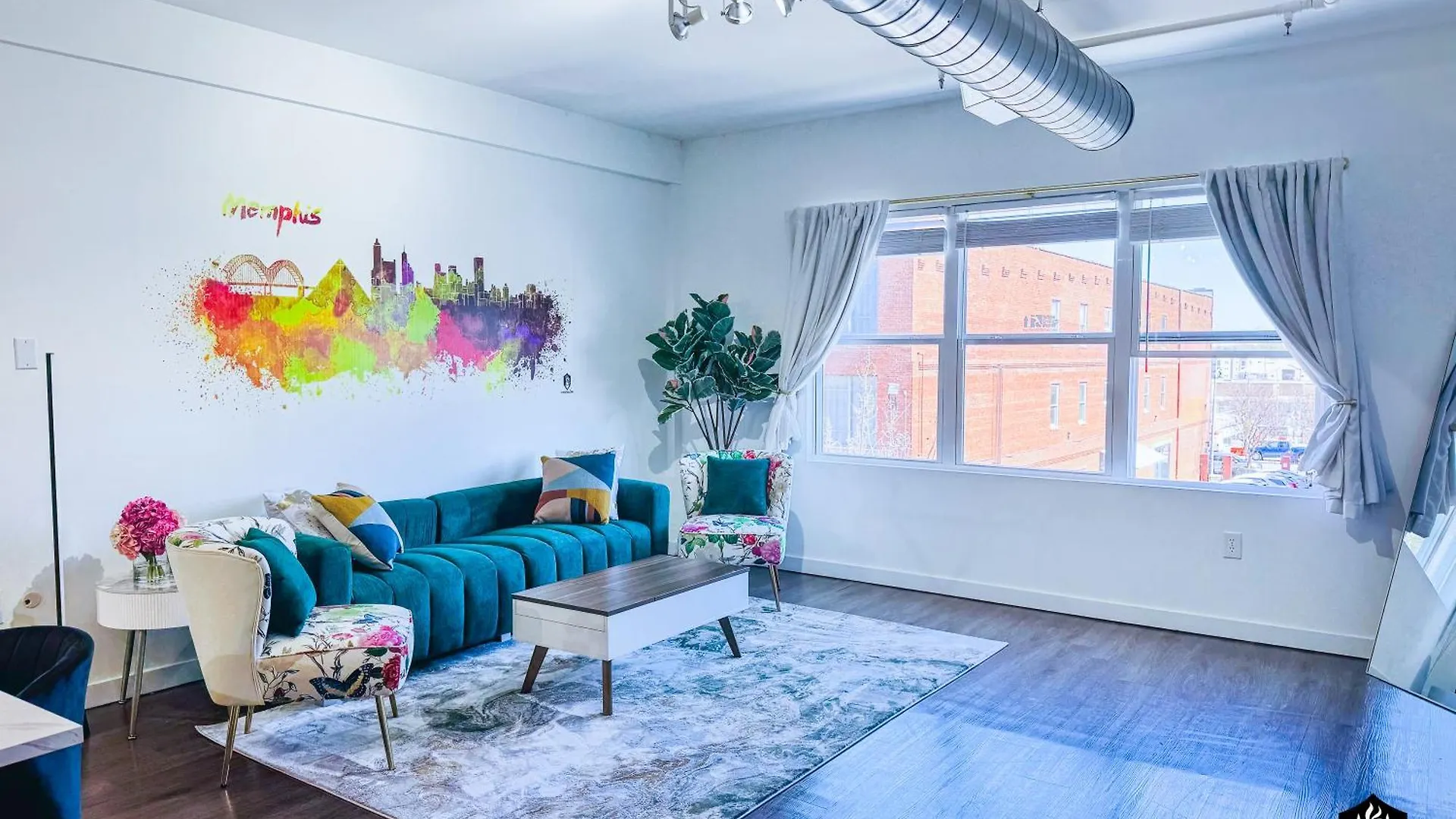 アパート The Stallion #302 - Modern 2Bd Loft In Downtown With Free Parking メンフィス